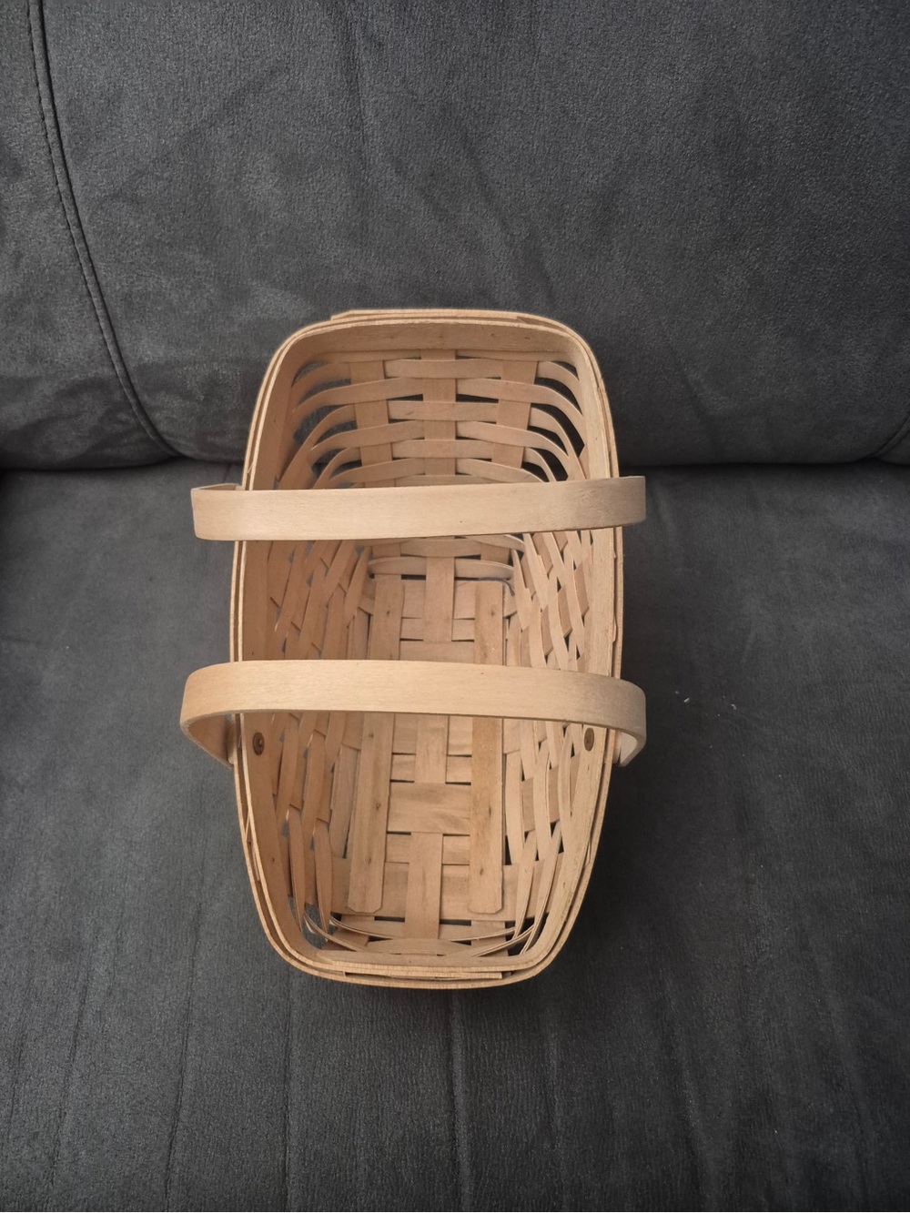 Longaberger Angled Vegetable Flower Basket 1994
